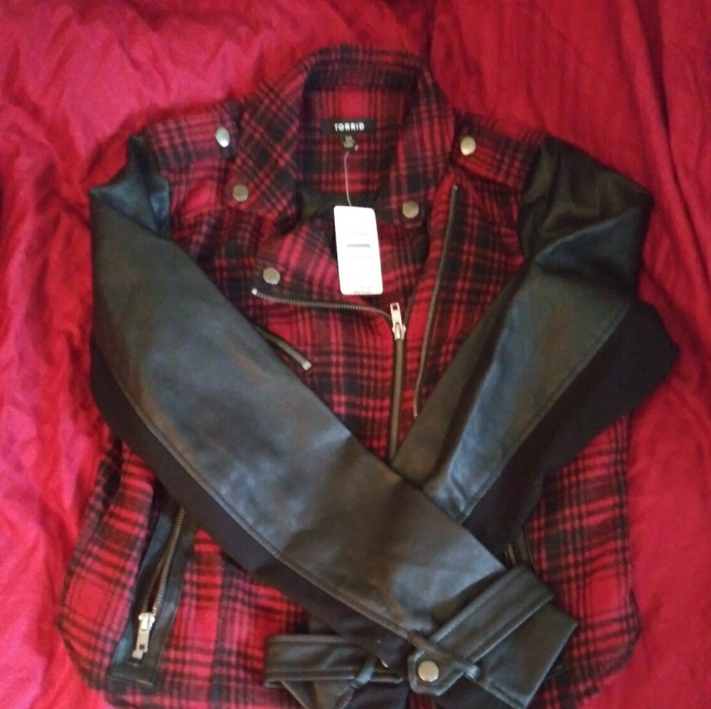 Torrid Plaid Jacket